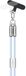 ANSMANN universele mobiele telefoonketting, sleutelkoord USB C kabel 120cm, mobiele telefoonriem, USB C naar Lightning, mobiele telefoonriem