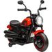 Moto Électrique Enfant 18-36 Mois Avec Roulettes Stabilisatrices Et Phare Led, 76x42x57 Cm, Rouge Et Noir, Véhicule À Batterie Pour Tout-petits, Jouet Motorisé Sécurisé