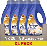 Lenor Vloeibaar Wasmiddel - Amber & Orchid - 4 x 20 Wasbeurten