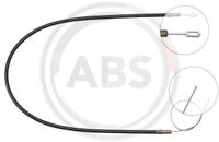 A.B.S. Gashendelbediening met gasklep, 810 mm, geschikt voor onder andere ROVER MINI