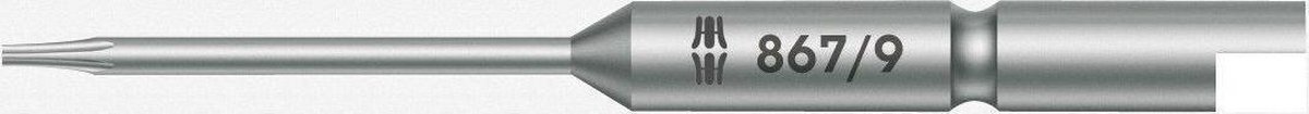 Wera 867/9 C TORX® Bits, Halfmoon