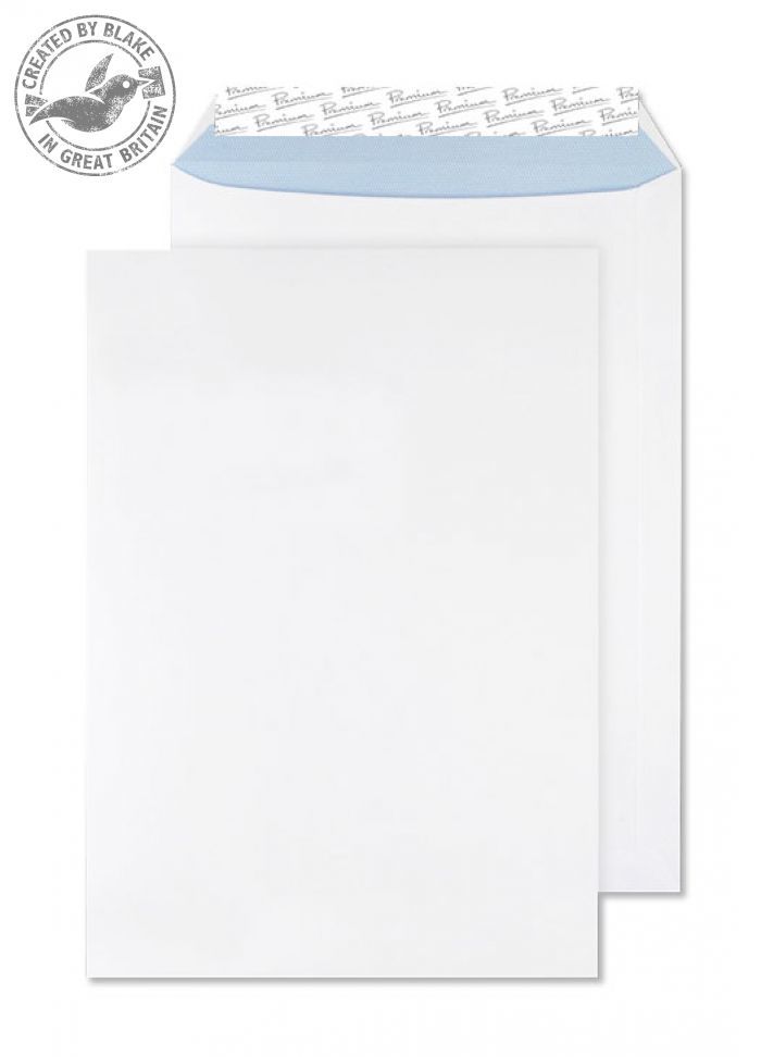 Blake Premium Office C4 Envelop - 229 x 324 mm - White - 120 g/m² - Self-adhesive - FSC