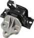 METZGER support moteur, combinaison caoutchouc-métal, gauche inférieur, pour OPEL Corsa D, hatchback (S07), numéro d'article 8053952