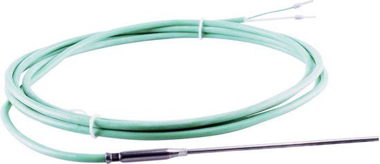 Jumo 901250/32-1043-3-300-11-2500/000 Thermokoppel Sensortype K Meetbereik temperatuur -200 tot 1200 °C Kabellengte 2.5 m Sensor-Ø 3 mm