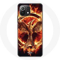 Maniacase Hoesje voor Xiaomi Mi 11 Lite Hongerspelen Film Logo