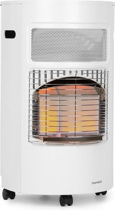 Blumfeldt Bonaparte Gaskachel - Gasverwarming - 4200W - Wit