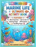 Marine Life Ultimate Activity Book For Kids Ages 3-5