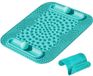 Merkloos Wan GmbH Voetmassagepad - Acupressuur mat Beenstimulator - Spierontspanning Bevorderen - Dubbele Bol Banen - 50.5 x 42.5 cm - Grijs
