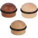 Gedotec Butoir de porte au sol HERBERT en bois, Ø 34 mm, hêtre