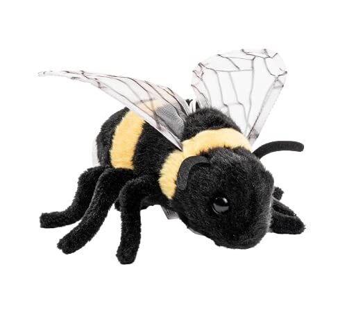 Uni-Toys - Hummel - 16 cm (lengte) - bij, pluche insect - pluche dier, knuffeldier
