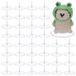 Solidchoice - 100 Pièces Crochetées Support de Poupée - Présentoir pour Poupées et Figurines
