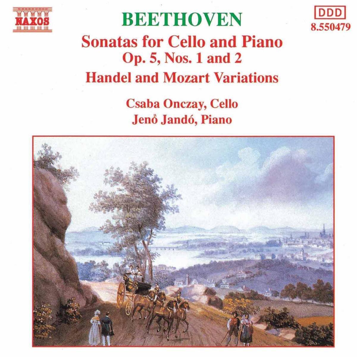 OUTHERE Ludwig Van Beethoven: Sonate per Violoncello e Piano Nr 1-2