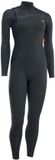 Ion Amaze Core 3/2 mm combinaison néoprène pour femme avec manches longues et zip poitrine noir XS
