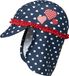 Playshoes UV-zonnepet voor meisjes - hartjes - multicolor - maat L (53CM)