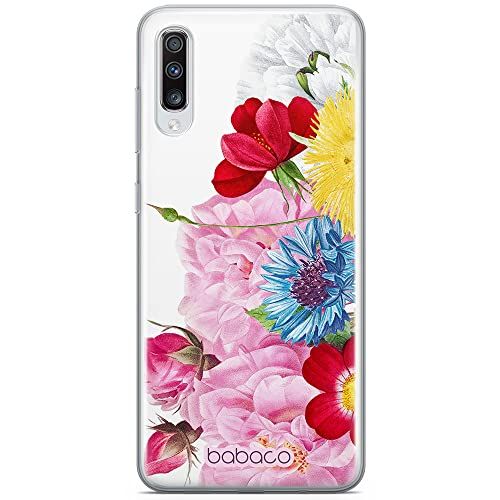 ERT GROUP Mobiele Telefoonhoesje voor Samsung Galaxy A70 - Babaco Flowers 056