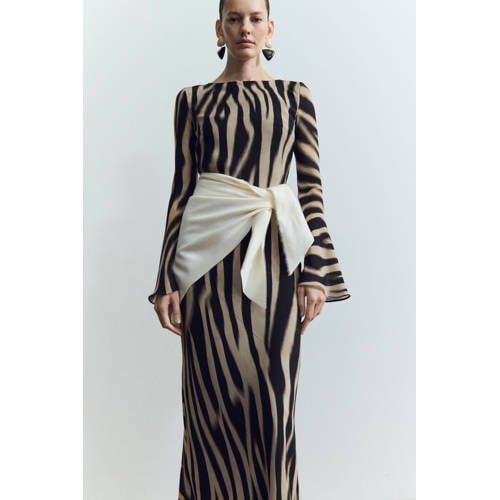Mango Maxi Jurk Zwart