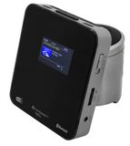 Soundmaster UR260SI Horloge Noir