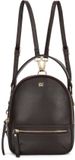 Kazar Dark brown urban leather backpack
