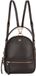 Kazar Dark brown urban leather backpack