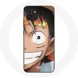 Maniacase Hoesje voor Samsung Galaxy A03 One piece Manga Luffy