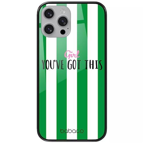 ERT GROUP mobiele telefoonhoesje voor Apple iPhone 13 - Babaco Positive Vibes 004 - Gehard Glas
