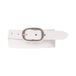 Petrol Industries Plus Size leren riem wit