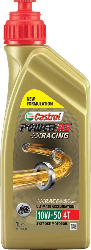 Castrol Power RS Racing 10w50 4T Motorolie - 1 liter