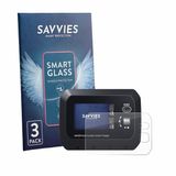 Savvies 3 Stuks Screenprotector - geschikt voor SkyRc Q100 Neo - beschermfolie glas transparant