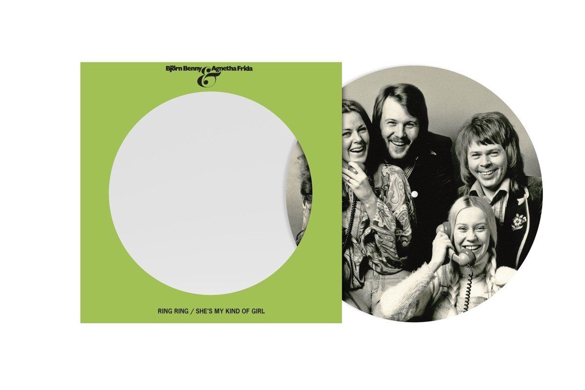 ABBA - Ring Ring / She's My Kind Of Girl (7" Vinyl Single) (Limited Edition, Picture Disc)