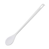 FACKELMANN Blanca 24277 Keukenlepel, rond, 31 cm, om op te hangen, kunststof, wit