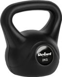 Rebel Rebel Active Kettlebell - 2 kg - Zwart/Rood