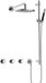 Hotbath Cobber X - CX7067 - Inbouw Regendoucheset - Chroom