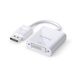 PureLink IS110 Displayport naar DVI-D Adapter Wit