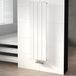 Maxaro Aluminium Designradiator Jupiter Mat Wit 701 Watt 37,5x120cm Verticaal