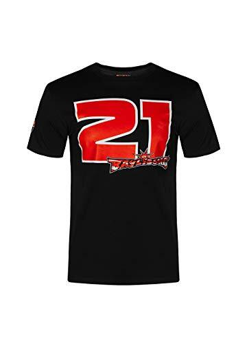 Rossi, Valentino Troy Bayliss T-shirt 21 Baylisstic heren, zwart/rood, M