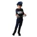 RUBIE'S Politiekostuum voor kinderen, één maat, 5-8 jaar, kostuum met bedrukte borstplaat, pet, handboeien, pistool en walkietalkie van kunststof, voor carnaval, verjaardag, Halloween