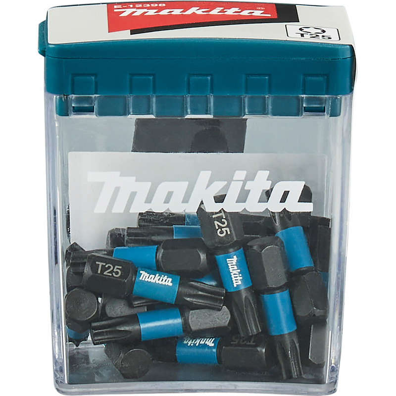 Makita Makita X Impact Black Slagschroefbit T25x25 mm (25 Stuks)