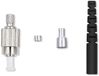 Qoltec Noir - Connexion solaire multimode FC - 2,0 mm - Kit de montage - 200 pièces