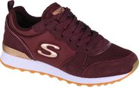 Skechers OG 85 GOLD'N GURL Dames Sneakers Rood Leer Rubber 38.5