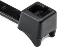 HellermannTyton 112-52112 CTT60R-PA66HS-BK Kabelbinder 205 mm 4.70 mm Zwart Hittegestabiliseerd 100 stuk(s)