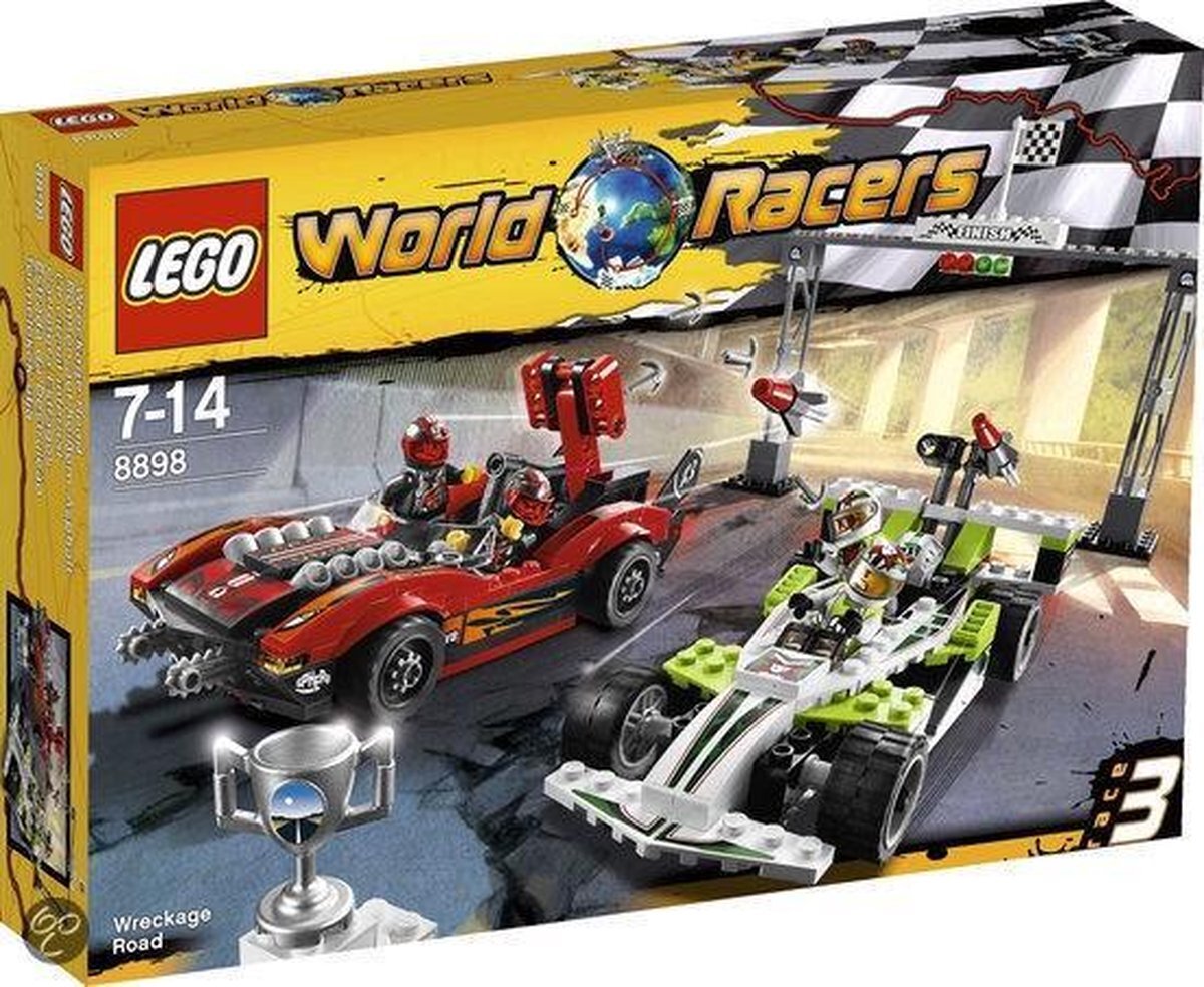 lego World Racers Wrakkenweg - 8898