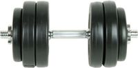 vidaXL 9-delige Halterset 15 kg