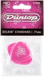 Dunlop 41P71 Delrin Plectrum 0.71mm 12-Pack