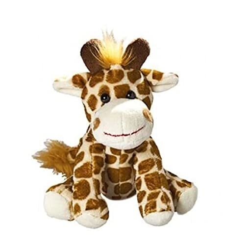 - Pluche giraffe knuffel - 18.5 cm - giraffe knuffeldieren