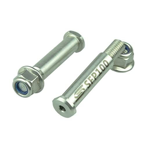 SCAR Roestvrijstalen voetsteunen Voetsteunen Voetsteunen Pins compatibel met YAMAHA YZ YZF YZX YZFX WRF 125 250 450 FANTIC XX XE XXF XEF 97-25
