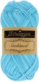 Scheepjeswol Scheepjes Sunkissed 004 Blauw Katoen Breigaren 50g