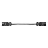 Bachmann installatiestekker stroomkabel - Wieland GST18® - LSZH / zwart - 2 meter