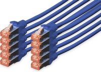Digitus DK-1644-010-B-10 - Netwerkkabel - 1m - Blauw