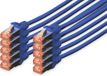 Digitus DK-1644-010-B-10 - Netwerkkabel - 1m - Blauw