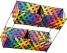 HQ Invento Invento GmbH Eenlijnsvlieger HQ Hargrave Box Kite Rainbow Mesh 106372 Regenboog 100 x 100 cm